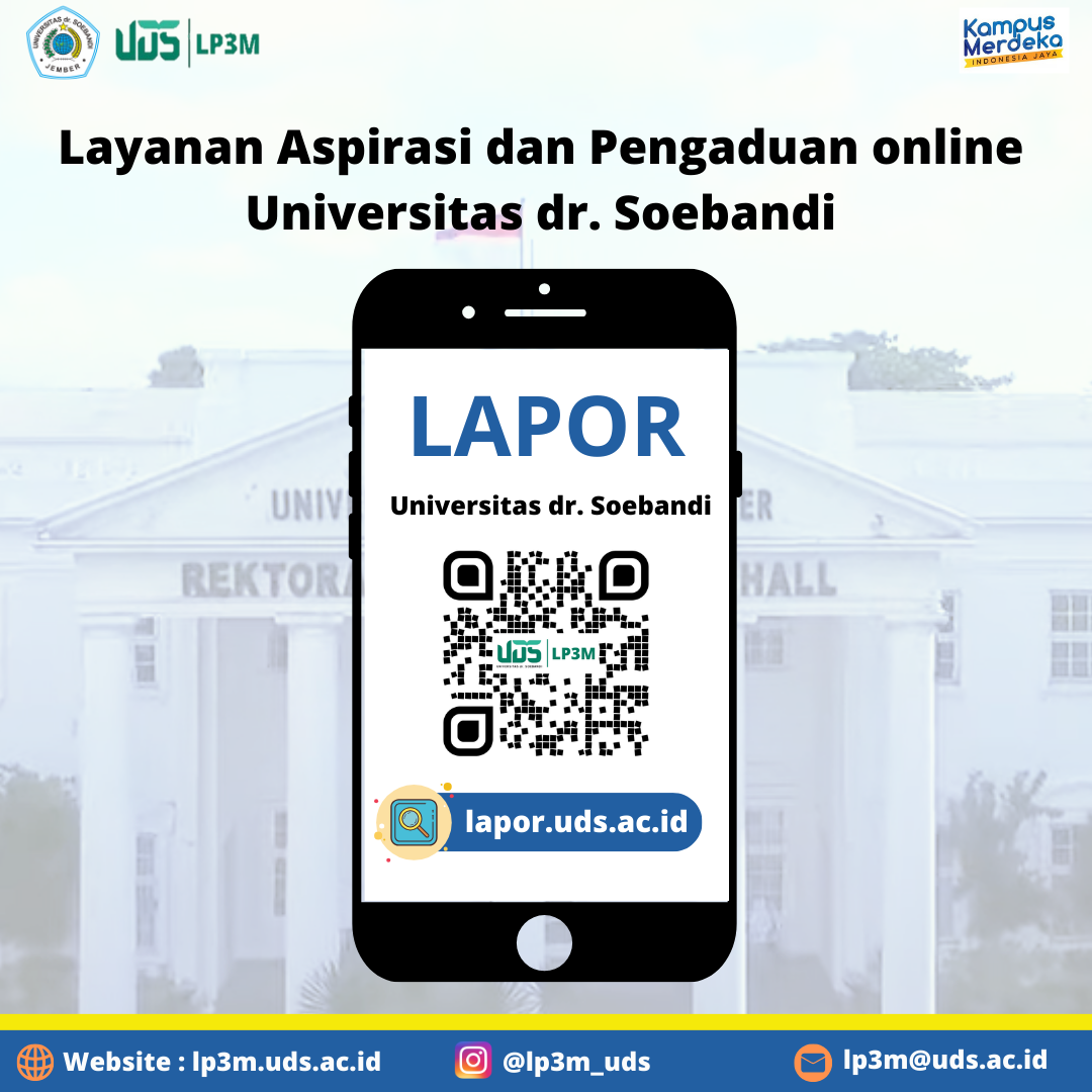 Read more about the article Layanan Aspirasi dan Pengaduan online Universitas dr. Soebandi
